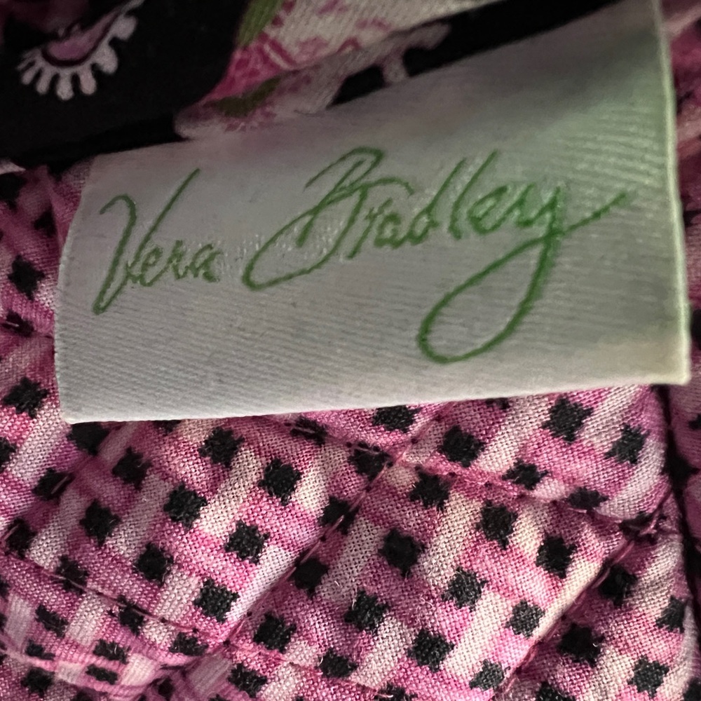 Vintage Vera Bradley Pink Elephants Mailbag Crossbody Messenger Bag Retired - Picture 8 of 11